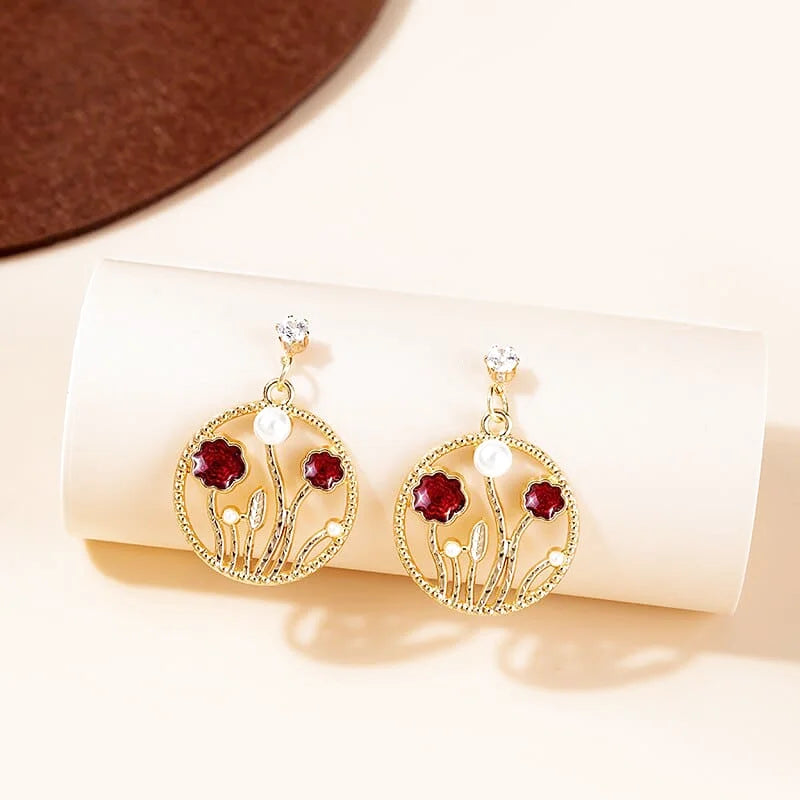 boucle d’oreille montagne pour femme