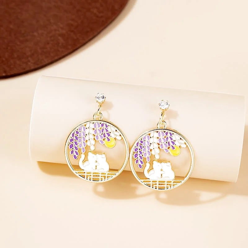 boucle d’oreille montagne pour femme