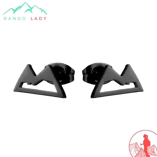 boucle d’oreille montagne pour randonneuse