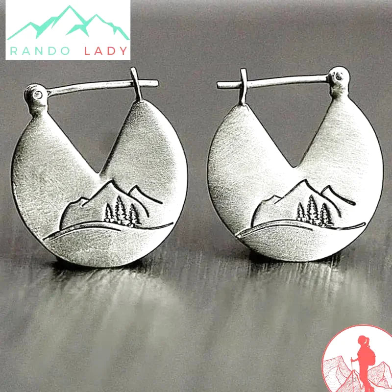boucles d’oreille montagne