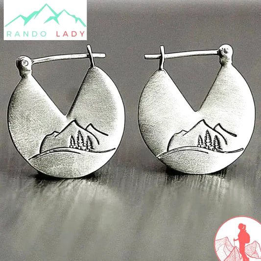 boucles d’oreille montagne