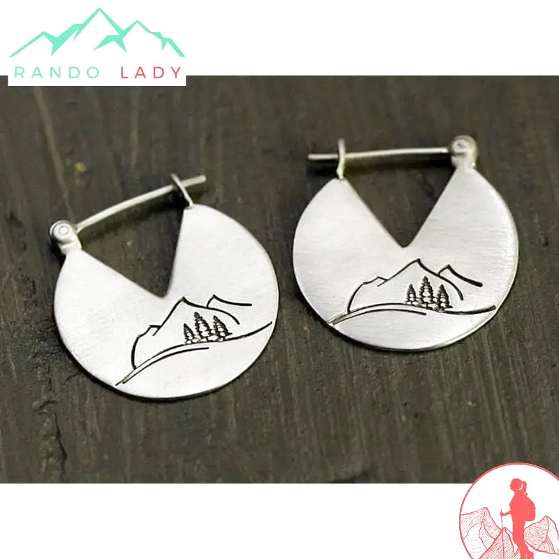 boucles d’oreille montagne