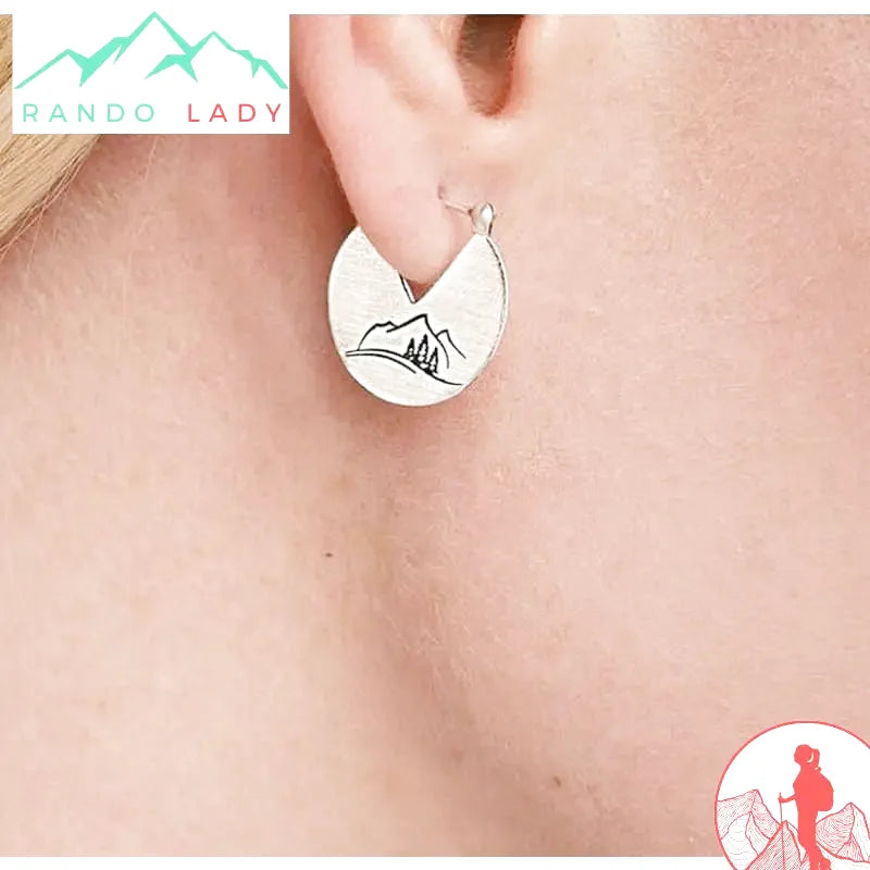 boucles d’oreille montagne