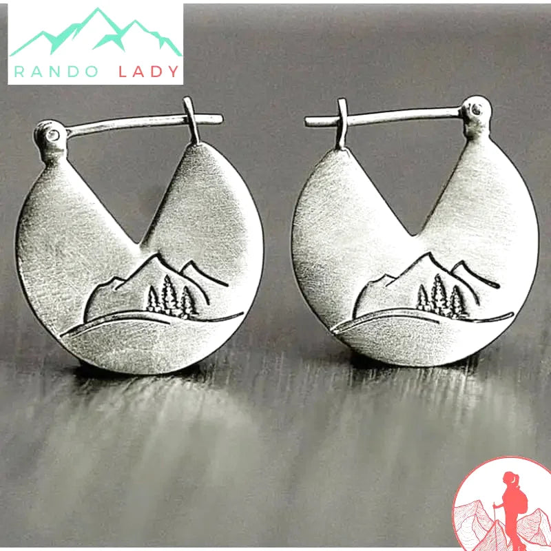 boucles d’oreille montagne