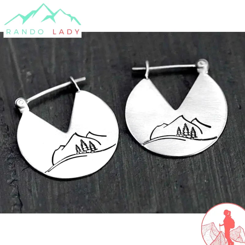 boucles d’oreille montagne