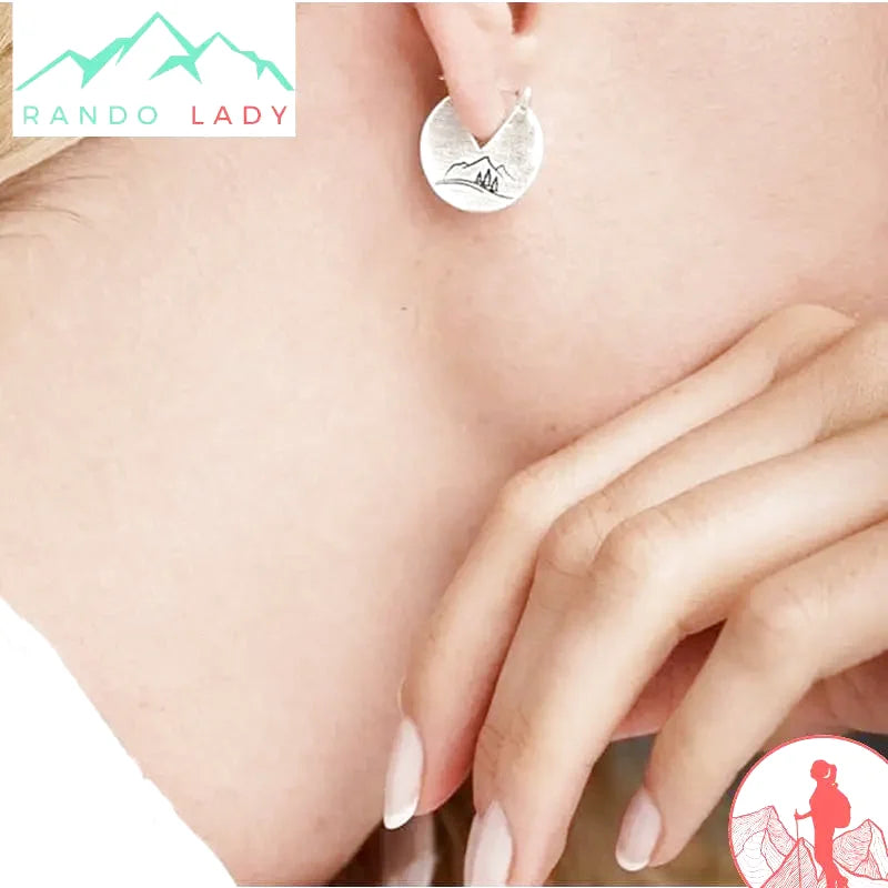 boucles d’oreille montagne