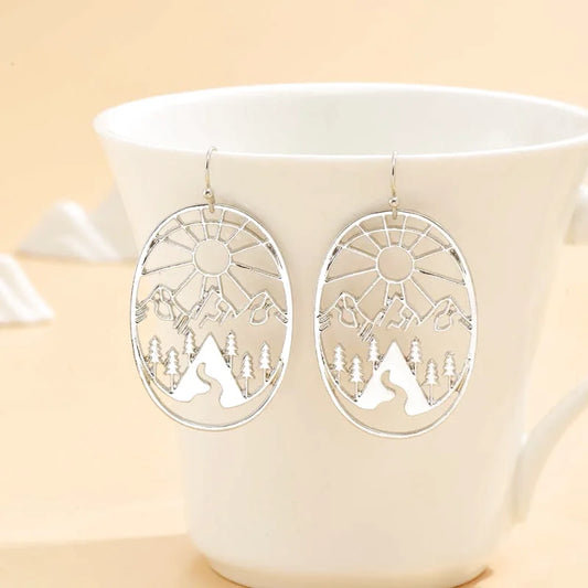 boucles d’oreilles nature