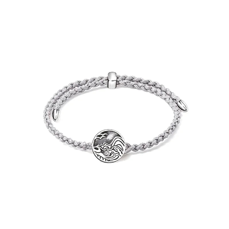 bracelet montagne acier inoxydable