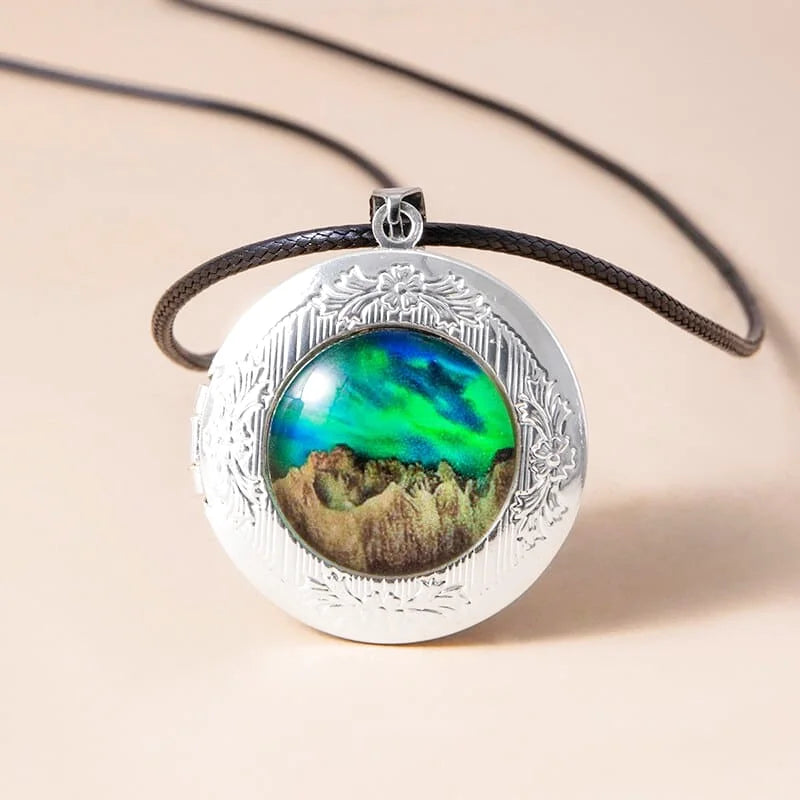 collier arbre de vie - montagne