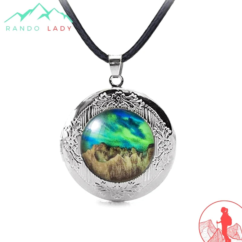 collier arbre de vie - montagne