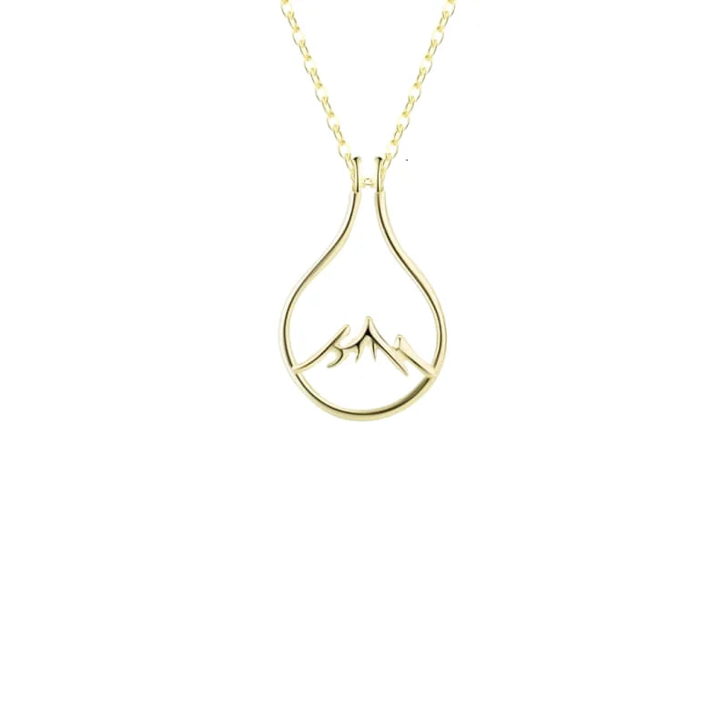 Sérénité Montagnarde: Collier Inspiré par la Nature