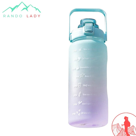 gourde avec stickers