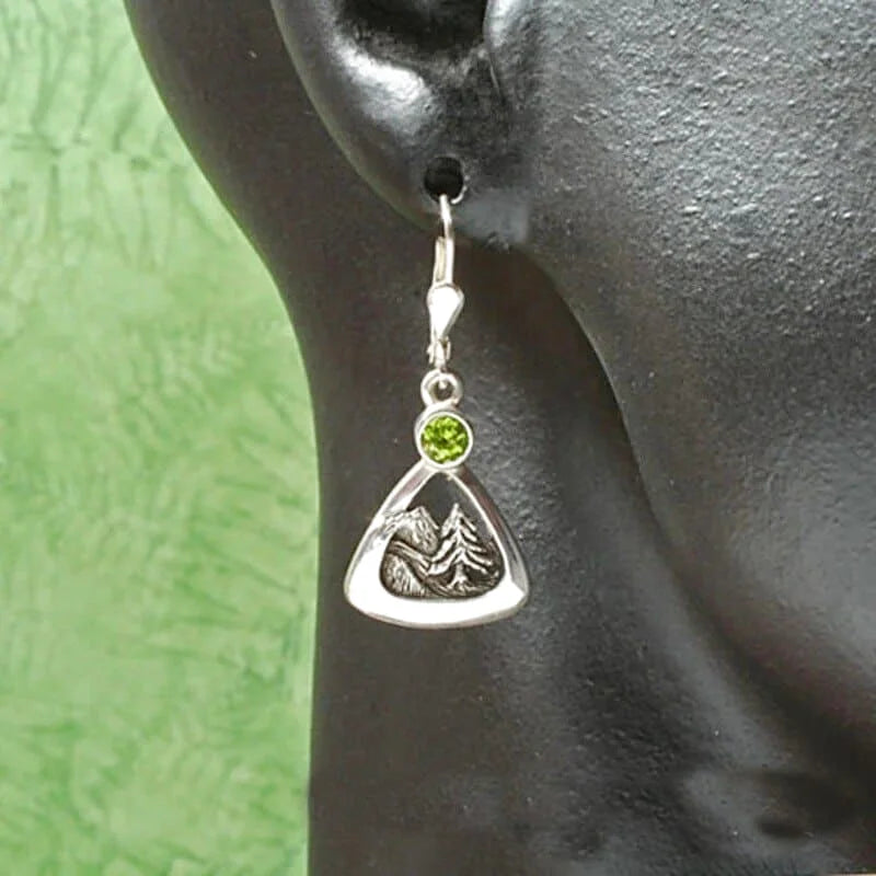 nature bijoux boucles d’oreilles