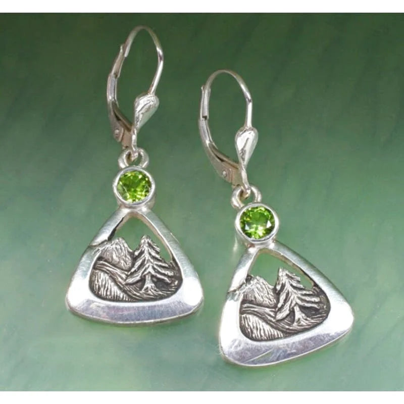 nature bijoux boucles d’oreilles