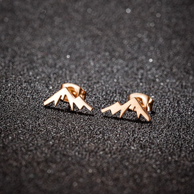 Paire De Boucle D'oreille Montagne - RANDO LADY