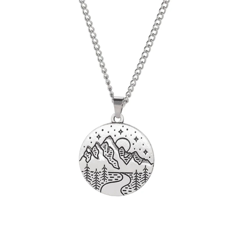 pendentif montagne chic