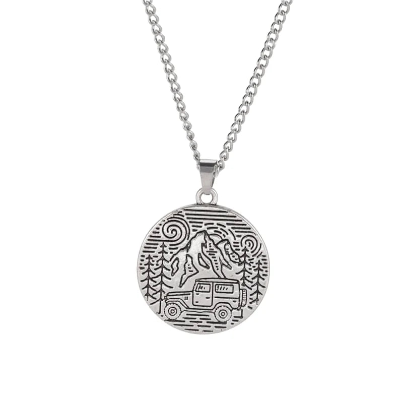 pendentif montagne chic