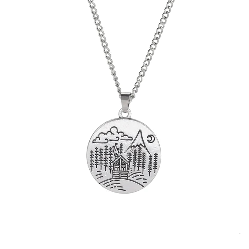 pendentif montagne chic