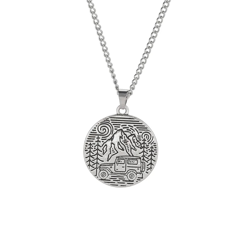 pendentif montagne chic