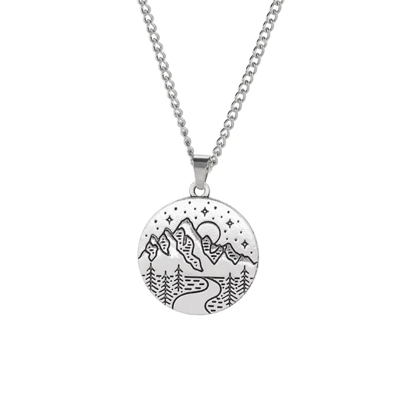 pendentif montagne chic