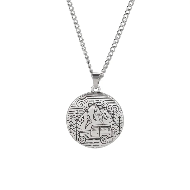 pendentif montagne chic