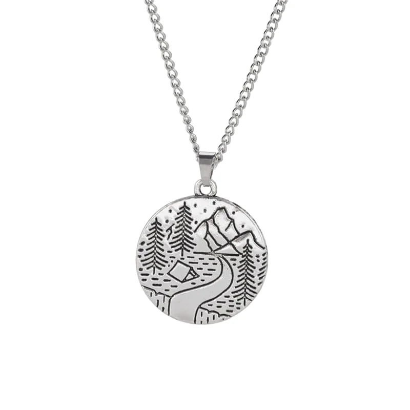 pendentif montagne chic
