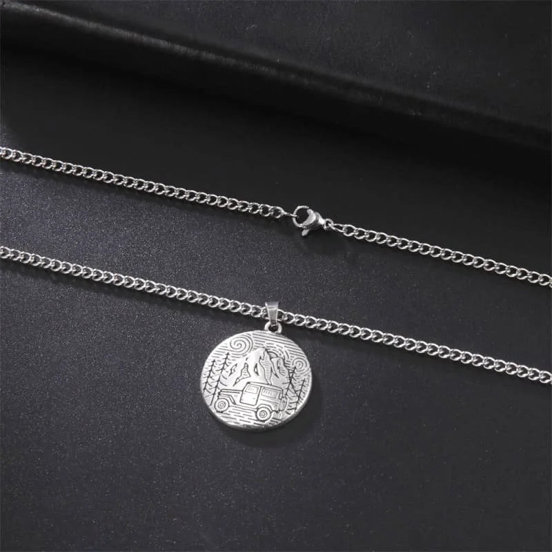 pendentif montagne chic