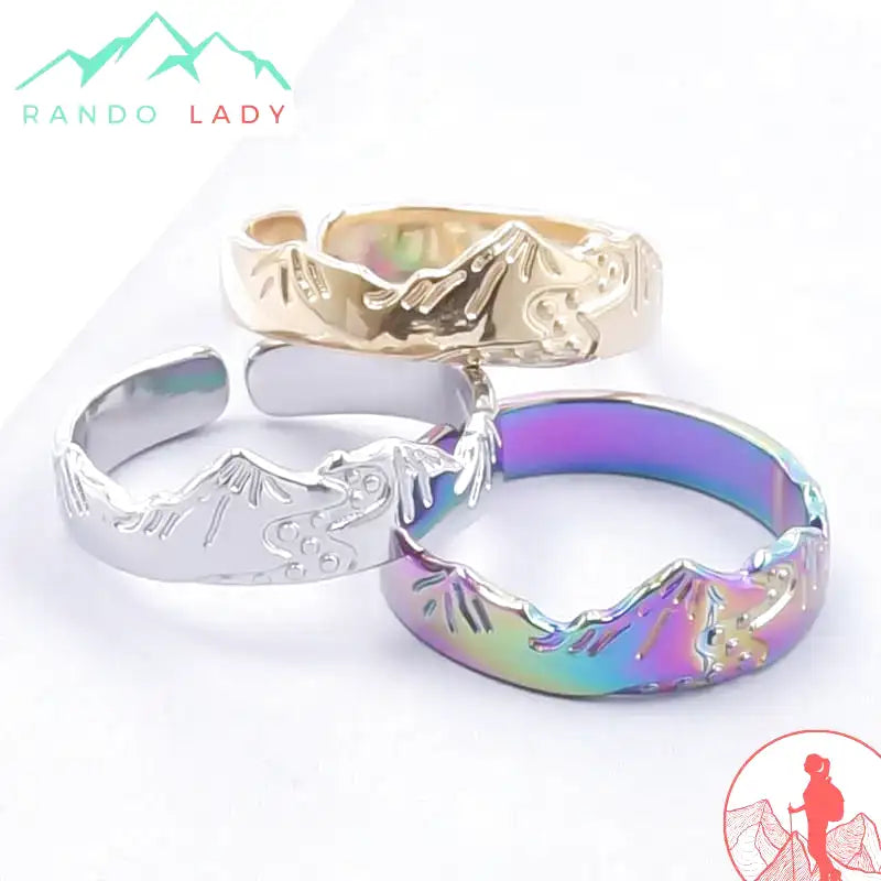 Bague Femme Inspirée par les Sommets