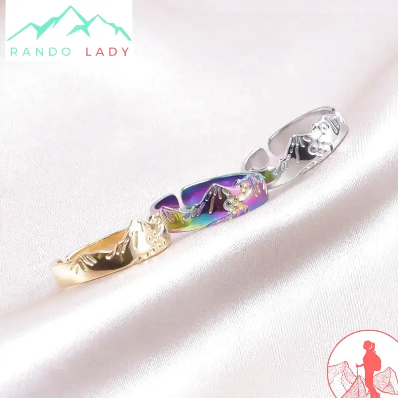 Bague Femme Inspirée par les Sommets