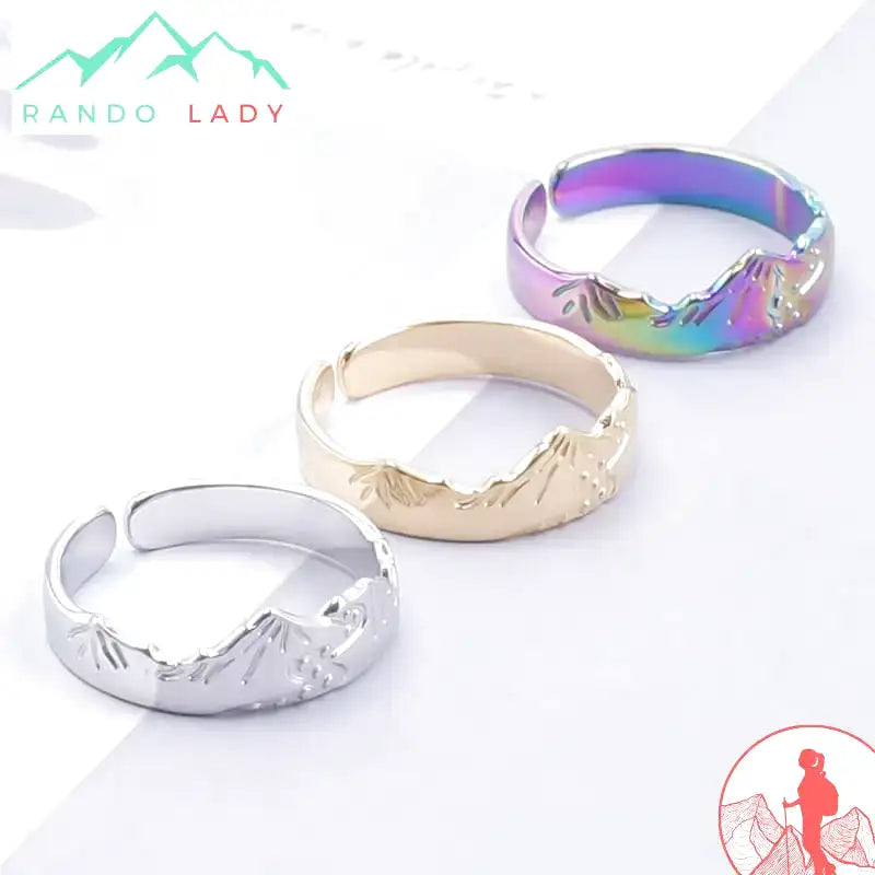 Bague Femme Inspirée par les Sommets