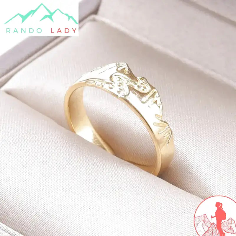 Bague Femme Inspirée par les Sommets