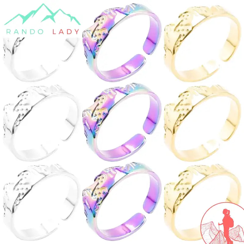 Bague Femme Inspirée par les Sommets