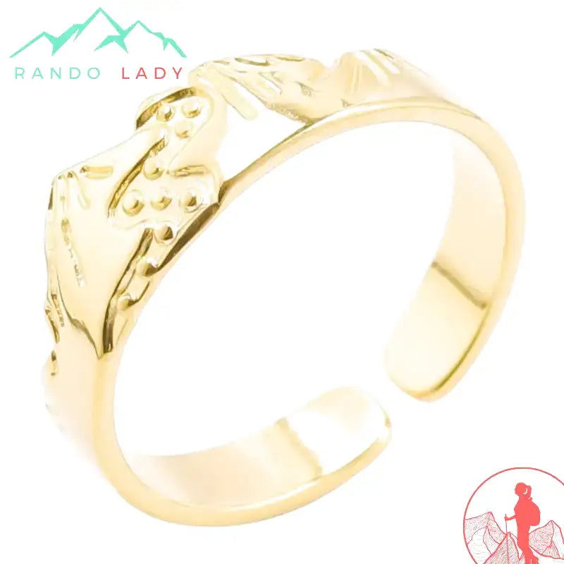 Bague Femme Inspirée par les Sommets