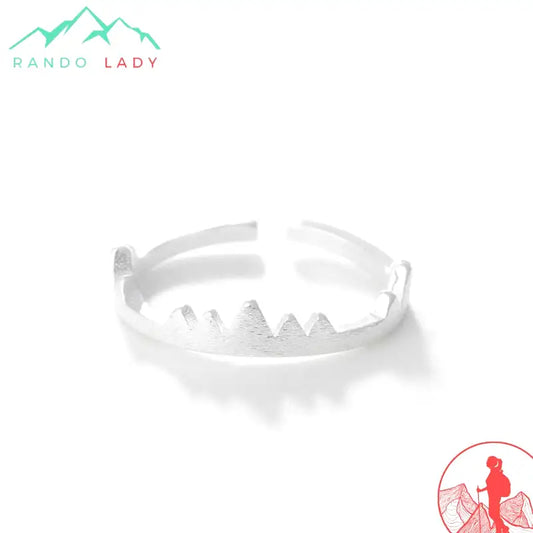 bague forme montagne