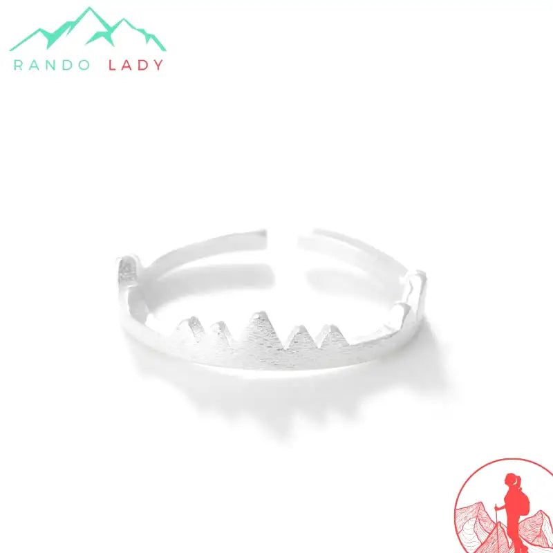 bague forme montagne