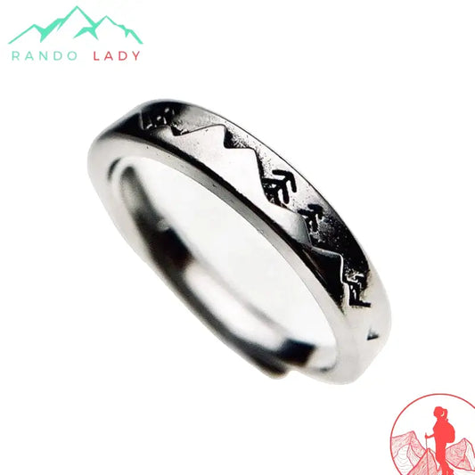 bague montagne ajustable