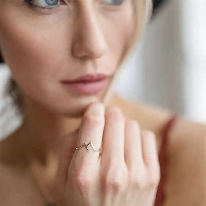 magnifique bague montagne