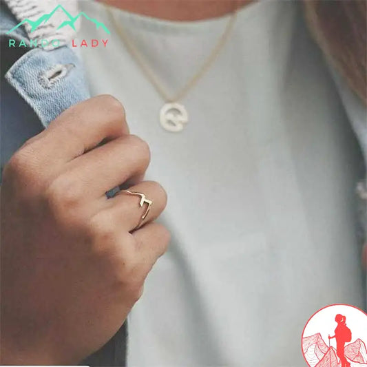 magnifique bague montagne