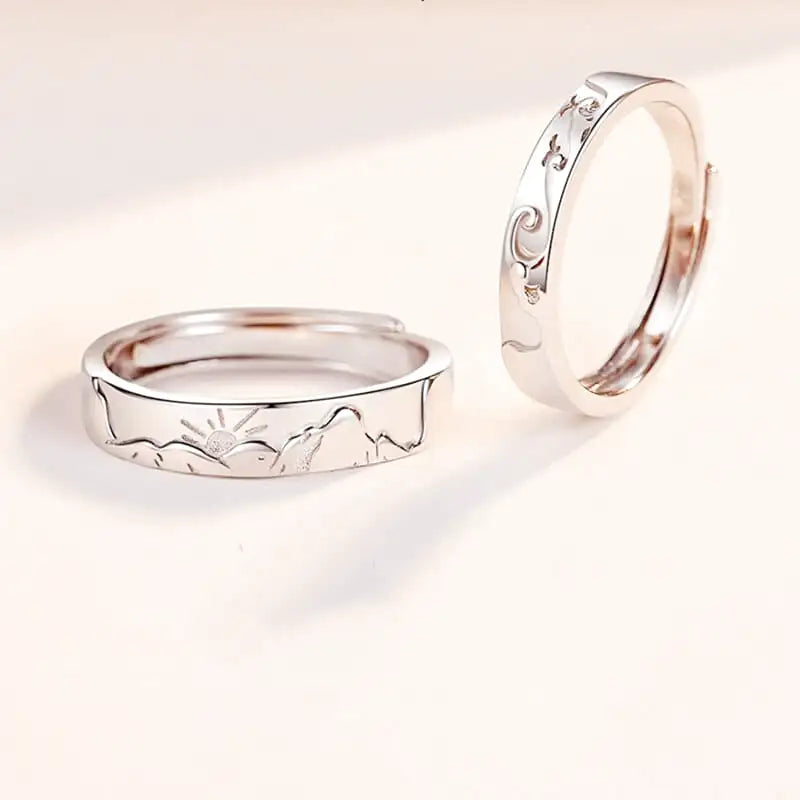 bague montagne femme