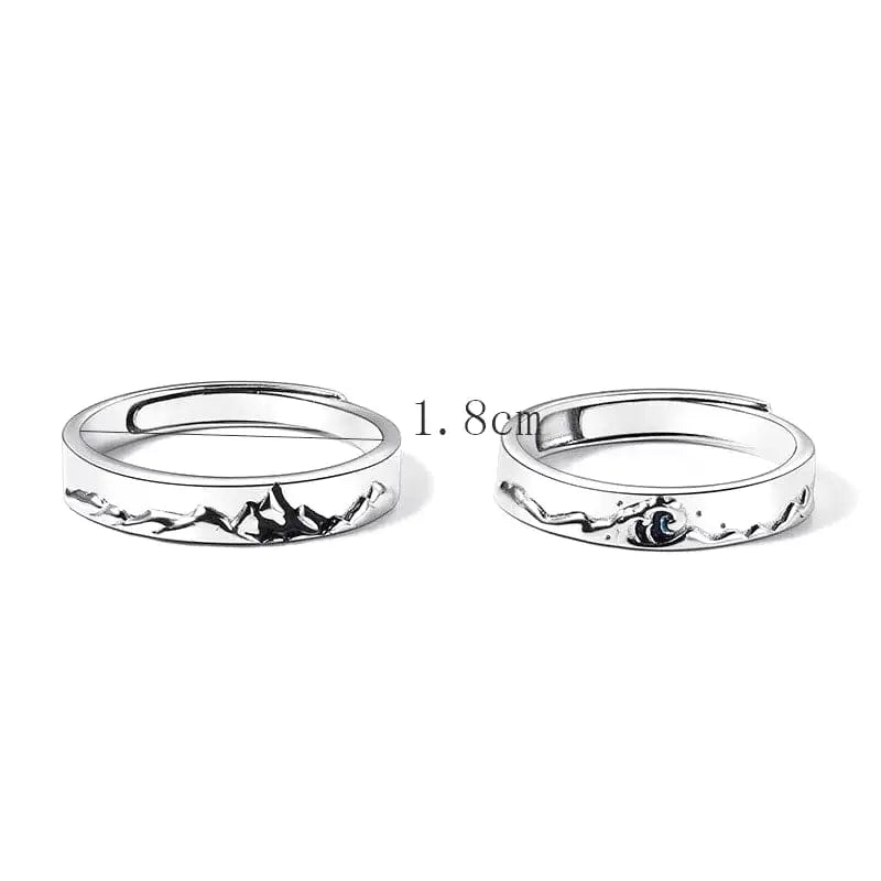 bague montagne femme