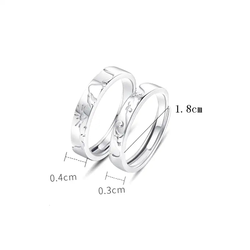 bague montagne femme