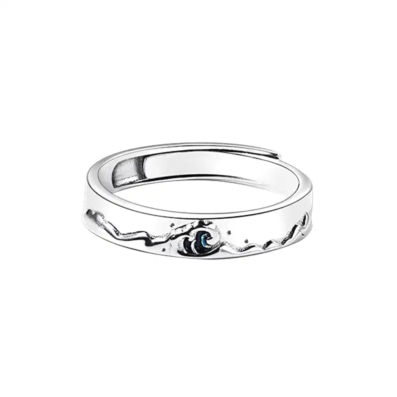 bague montagne femme