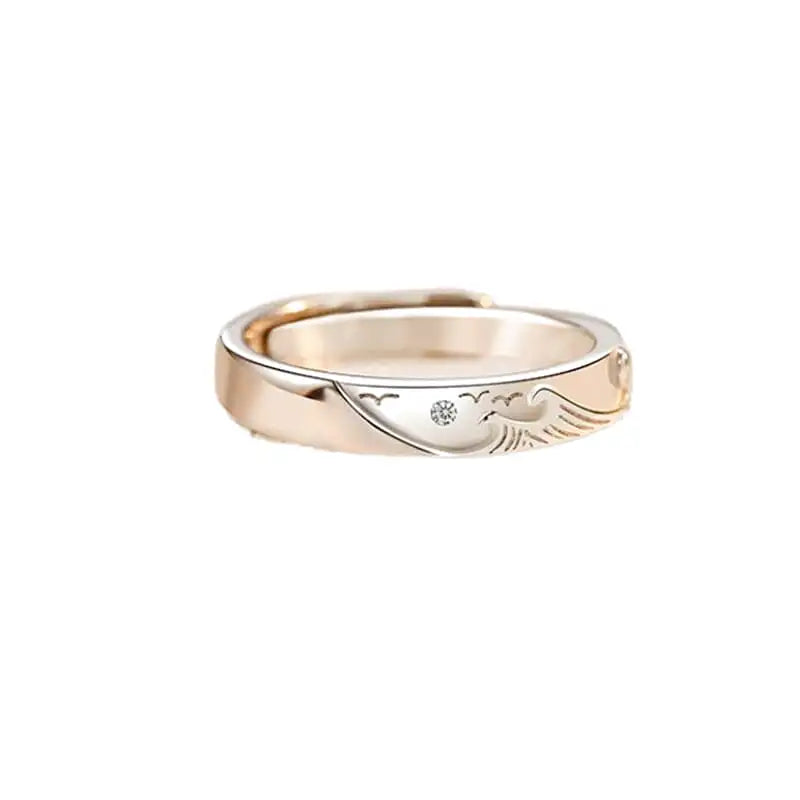 bague montagne femme