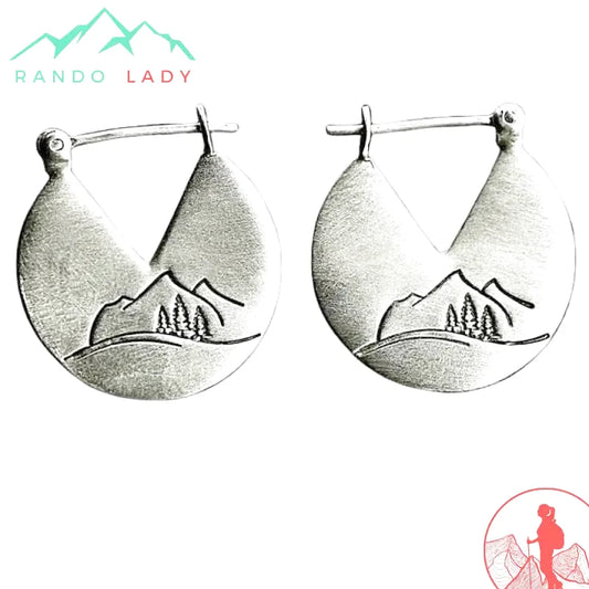 boucles d’oreille montagne