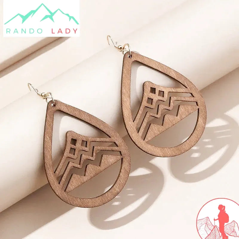 Boucles D'Oreilles Montagne