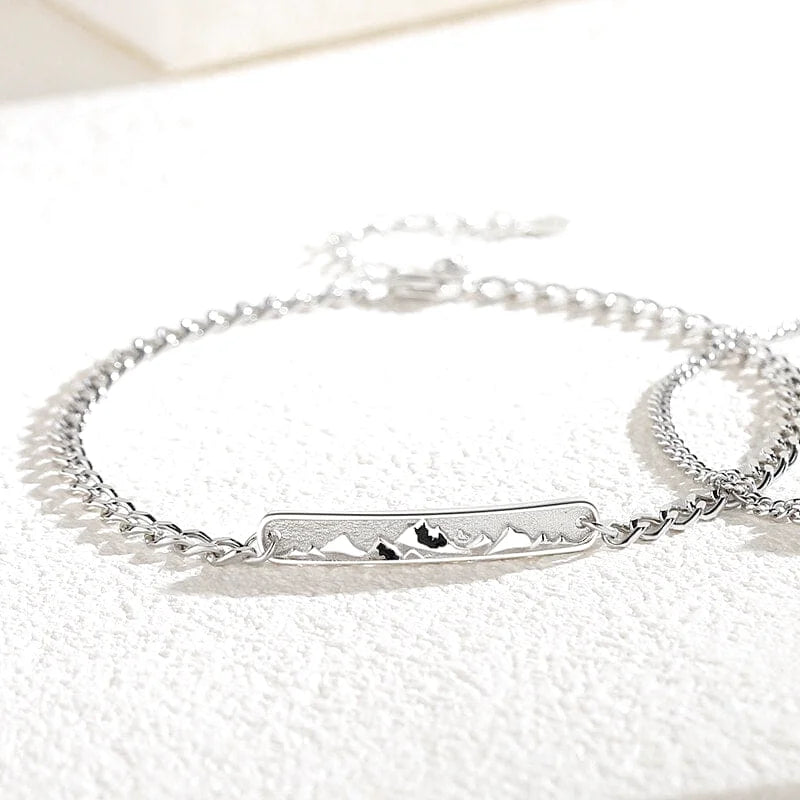 bracelet montagne couple