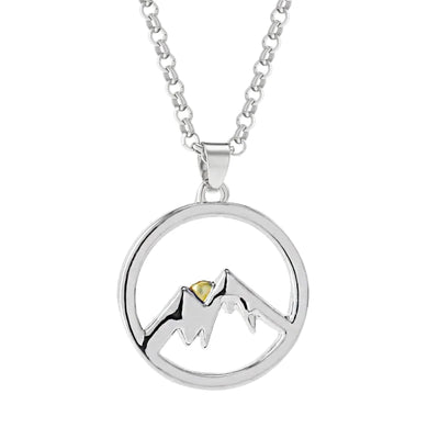 collier montagne pour randonneuse