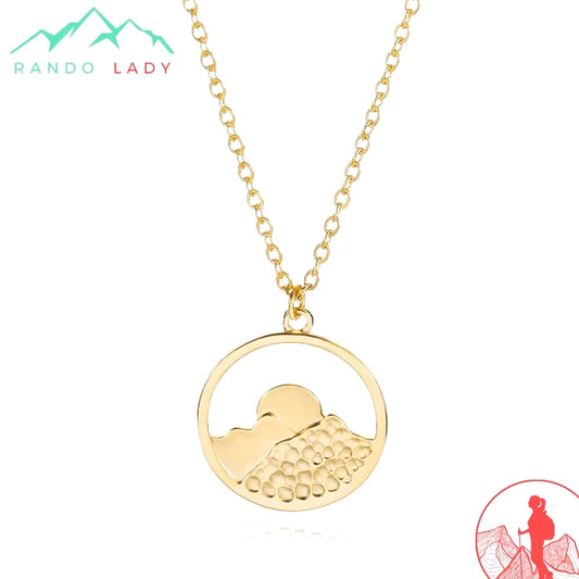 magnifique pendentif montagne