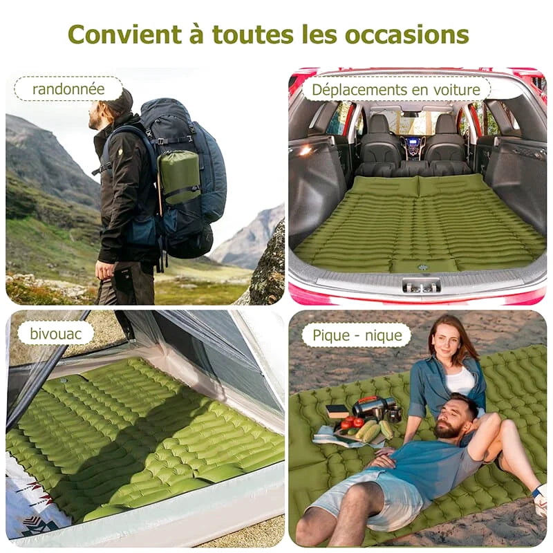 matelas bivouac camping