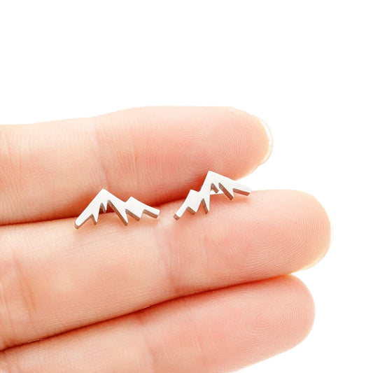 Paire De Boucle D'oreille Montagne - RANDO LADY